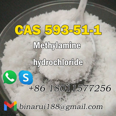 คุณภาพ  Wholesale Powder Methylaminium CH6ClN Methyl Amine Hydrochloride CAS 593-51-1 โรงงาน