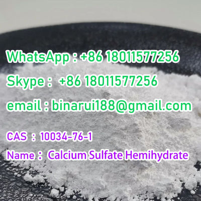 คุณภาพ  Calcium Sulfate Hemihydrate / Dried Gypsum CAS 10034-76-1 โรงงาน