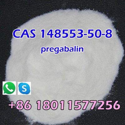 Cas 148553-50-8 ปรีกาบัลลิน C8H17NO2 (S)-3-อะมิโนเมธีล-5-เมธีล-เฮกซานอย์กรด