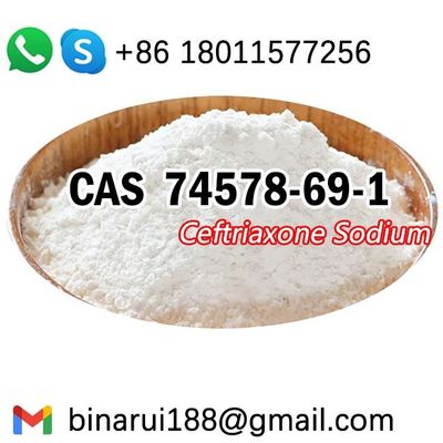 คุณภาพสูง Ceftriaxone โซเดียม C18H16N8Na2O7S3 Ceftriaxone (เกลือโซเดียม) CAS 74578-69-1