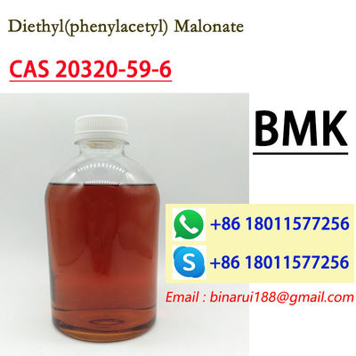 CAS 20320-59-6 ไดเอธิล ((เฟนิลเอเซติล) มาโลเนต / ไดเอธิล 2- ((2-เฟนิลเอเซติล) โปรปานดิโอเนต