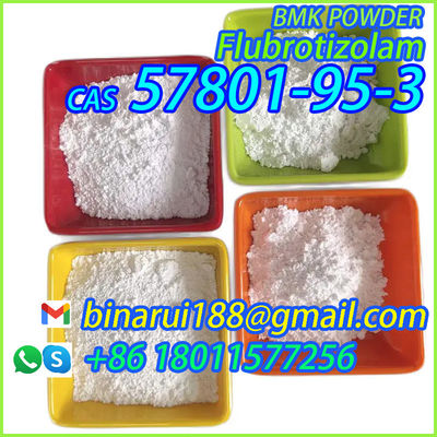 Flubrotizolam CAS 57801-95-3 2-บรอโม-4- ((2-ฟลอโรเฟนิล) -9-เมธีล-6H-ธีโน[3,2-f][1]2,4]triazole[4,3-a][1,4]diazepine