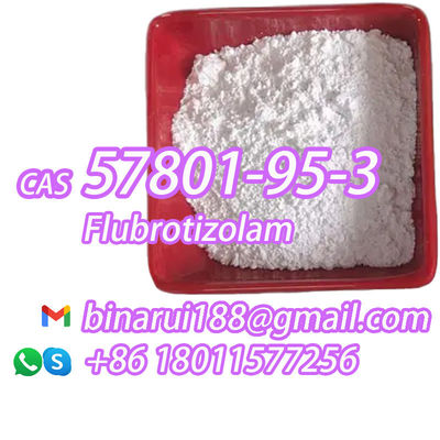 Flubrotizolam CAS 57801-95-3 6H-Thieno[3,2-f][1]2,4]triazole[4,3-a][1,4]diazepine, 2-bromo-4- ((2-fluorophenyl) -9-methyl-