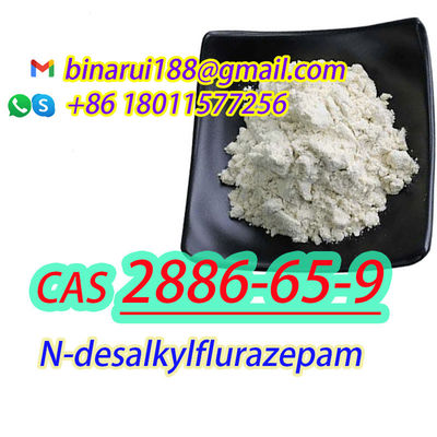 Dealkylflurazepam CAS 2886-65-9 N-Desalkyl-2-oxoquazepam ผสมผสมผสมผสมผสม