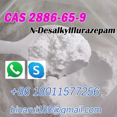 NORFLUDIAZEPAM CAS 2886-65-9 NORFLUDIAZEPAM ยาที่ใช้ในอาหาร