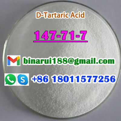 BMK D-Tartaric Acid CAS 147-71-7 (2S,3S) -Tartaric Acid สารกลางทางเคมีละเอียด เกรดอาหาร