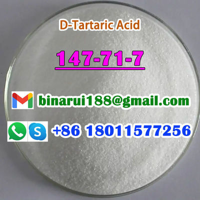 D-Tartaric Acid CAS 147-71-7 (2S,3S) -Tartaric Acid สินค้ากลางทางเคมีละเอียด เกรดอาหาร
