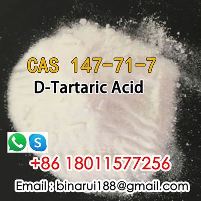 ความบริสุทธิ์ 99% D-Tartaric Acid CAS 147-71-7 การสังเคราะห์