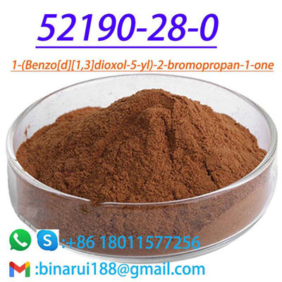 1-(เบนโซ[d][1,3]ไดโอซอล-5-ไล) -2-บรอมโพรปาน-1-อน Cas 52190-28-0 1-(1,3-เบนโซดีโอซอล-5-ไล) -2-บรอมโพรปาน-1-อน