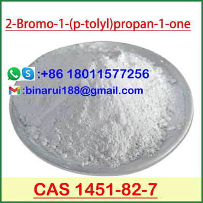 2-บรอโม-1- ((p-tolyl) propane-1-one CAS 1451-82-7 ขนาดใหญ่ ขาวผง