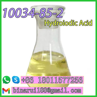 Cas 10034-85-2 สต็อคพร้อม ไฮโดรยอดิกแอซิด HI HYDRIODIC ACID ((AMPULE)