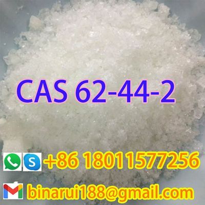 Cas 62-44-2 Phenacetin สารพัสดุผลิตภัณฑ์ยา C10H13NO2 Achrocidin BMK/PMK