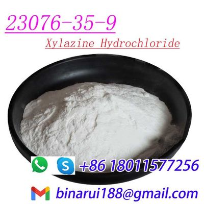 Cas 23076-35-9 Xylazine Hydrochloride อาหารเสริมสําหรับสัตว์ C12H17ClN2S Celactal BMK/PMK