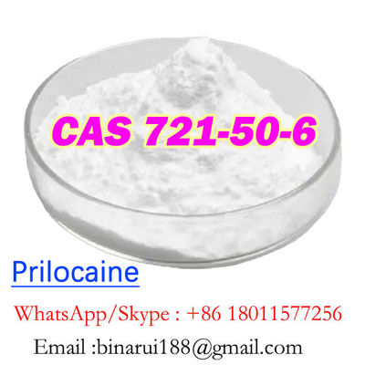 CAS 721-50-6 Prilocaine C13H20N2O สารพัสดุธรรมชาติ