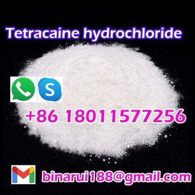 เททราคาีนไฮโดรคลอเรด C15H25ClN2O2 เททราคาีน HCl CAS 136-47-0