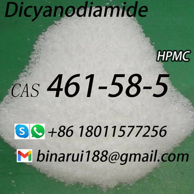 ความบริสุทธิ์สูง 99% Dicyanodiamide C2H4N4 Cyanoguanidine CAS 461-58-5
