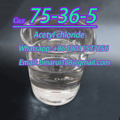 99% ความบริสุทธิ์ Acetyl Chloride C2H3ClO Ethanoic Acid Chloride CAS 75-36-5