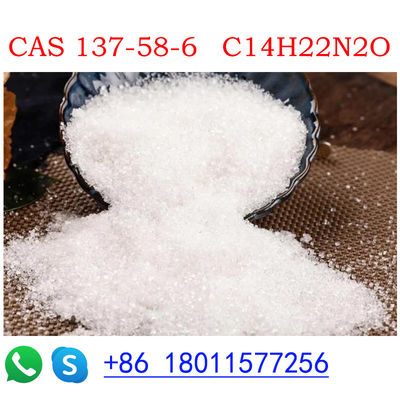 CAS 137-58-6 ลดราคามาก 99% กราฟวากีน C14H22N2O มาริกาอิน