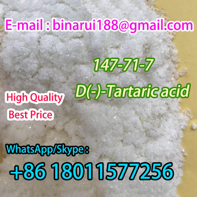 D-tartaric acid / tartaric acid เกรดอาหาร Cas 147-71-7