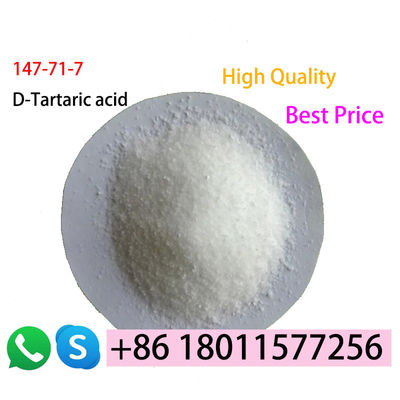 ผู้ขายดีที่สุด CAS 147-71-7 D-Tartaric Acid C4H6O6
