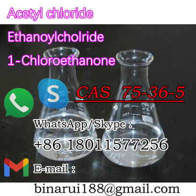 คุณภาพสูง Acetyl Chloride C2H3ClO Ethanoic Acid Chloride CAS 75-36-5