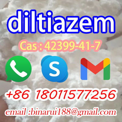 ตัวอย่างฟรี Diltiazem ความบริสุทธิ์สูง / Adizem CAS 42399-41-7