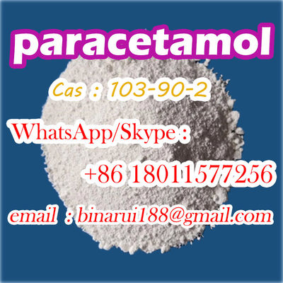 CAS 103-90-2 APAP / Calpol 4'-Hydroxyacetanilide วัสดุแพร่ยาคุณภาพสูง